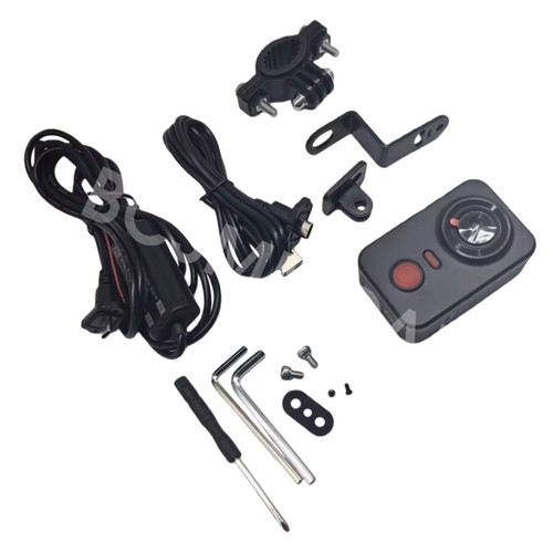 Motorcycle dual lens - dual, dvr