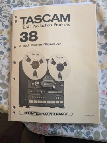 Tascam track - 38,