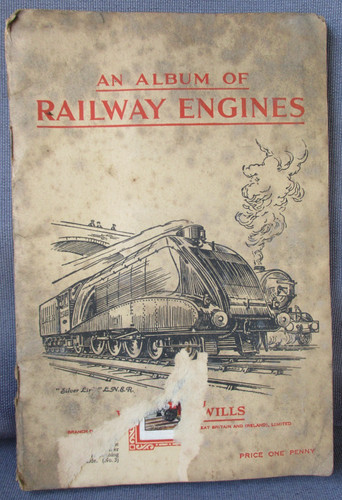 Cigarette cards album of - album,