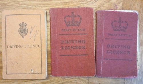 Vintage driving licence - 3,
