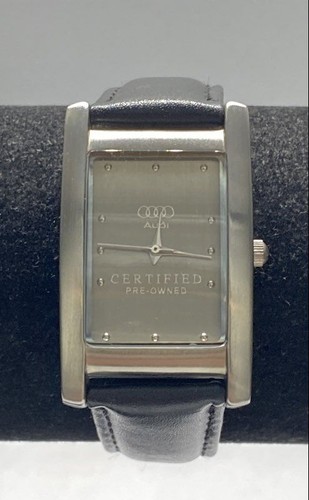 Audi men rectangular quartz - audi, men's