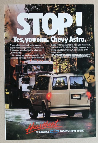 Chevrolet chevy astro van - chevrolet,