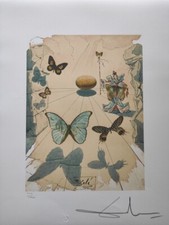 Salvador Dali Hand Signed