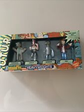 FUTURAMA Figures HEAVYWEIGHTS SERIES 1 DIE-CAST SET FRY LEELA BENDER FARNSWORTH