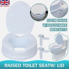 Raised High Toilet Seat Aid