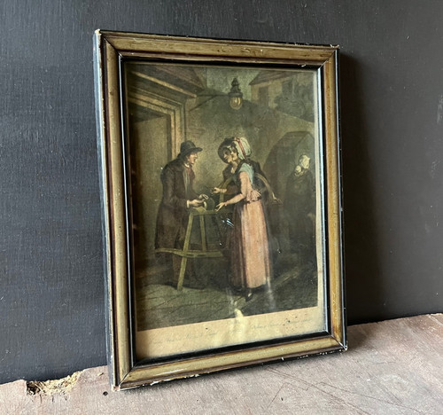 Vintage framed rustic tavern - vintage,
