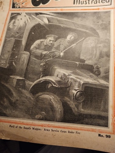 M2d ephemera 1916 ww1 picture - m2d,