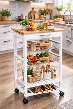 5 Tier Kitchen Trolley Mobile