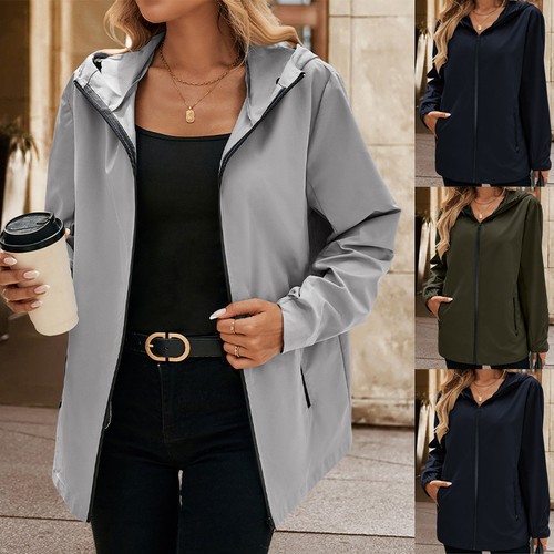 Ladies coat waterproof - ladies,