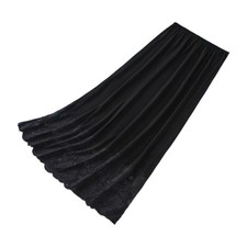 Elastic Waist Half Slips Lace Trim Long Slip Under Dresses Invisible Underskirt