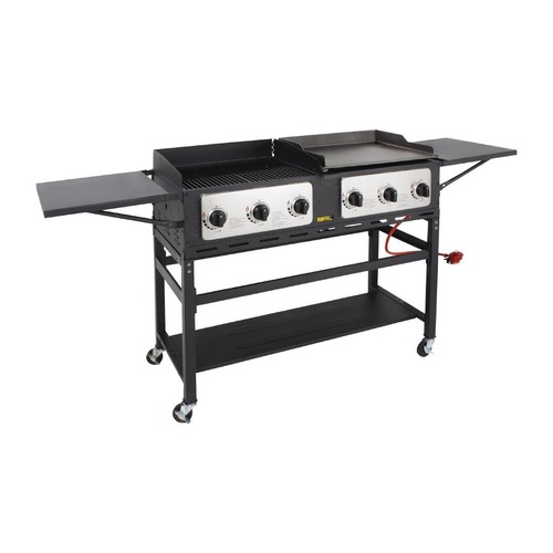Buffalo burner combi bbq - 6,