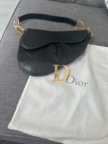 Black dior saddle - saddle, bag