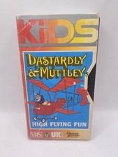 Dastardly & Muttley VHS - Hanna-Barbera Cardboard Slip-Sleeve PAL UK VIDEO RARE