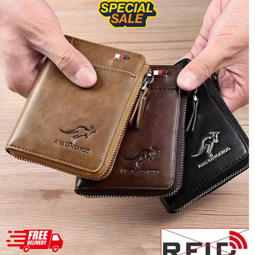 Mens leather designer wallet - designer,