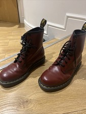 Dr Martens Smooth 1460 Cherry Red Boots