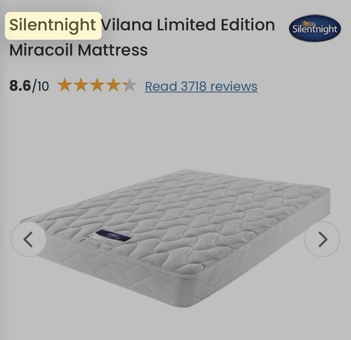 Silentnight mattress vilana - silentnight,