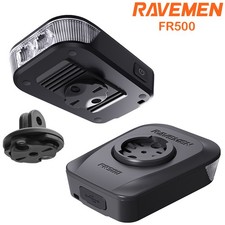 RAVEMEN FR500 Bike Front Head Light For Garmin Wahoo  With Gopro AGM03 Adapter