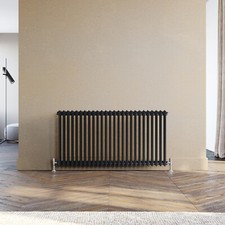 Black Traditional Radiator