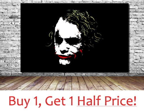 The joker canvas wall - canvas, art