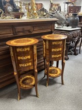 Pair Louis XVI French Bedside