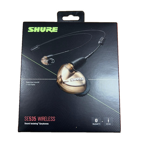 New shure se535 - new, bronze