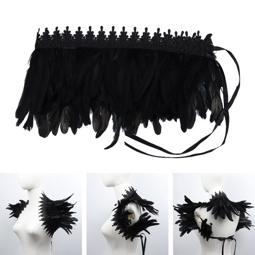 Feather shrug shawl cape - shawl,
