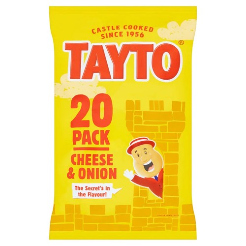Tayto cheese and onion - onion, crisps