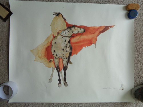 Carol craig large litho - carol,