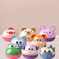 Fashion Design Daily Timer Alarm Clock Cartoon Animal Timer Cooking Timer