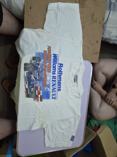 Williams rothmans shirt - rothmans, f1
