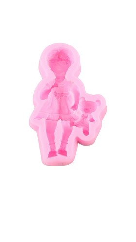 Silicone mould girl - silicone,
