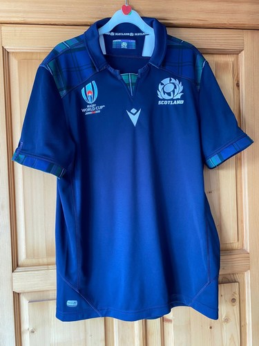 Men blue and tartan macron - blue,