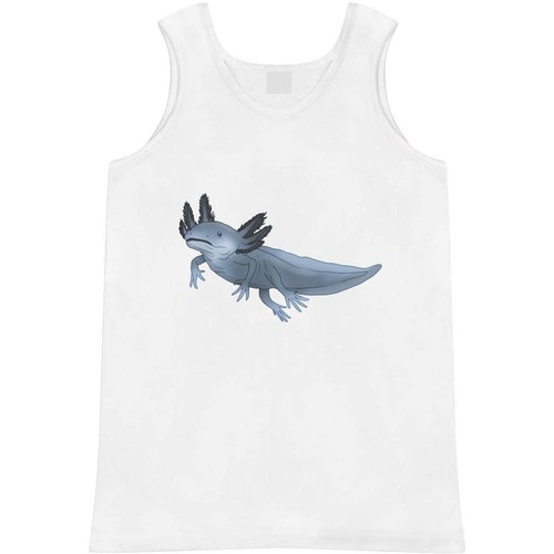 Blue axolotl adult vest - axolotl',