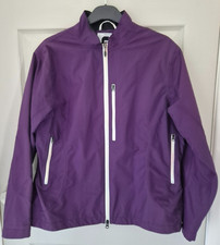 Footjoy Dryjoys Purple Ladies Golf Jacket Size UK Large