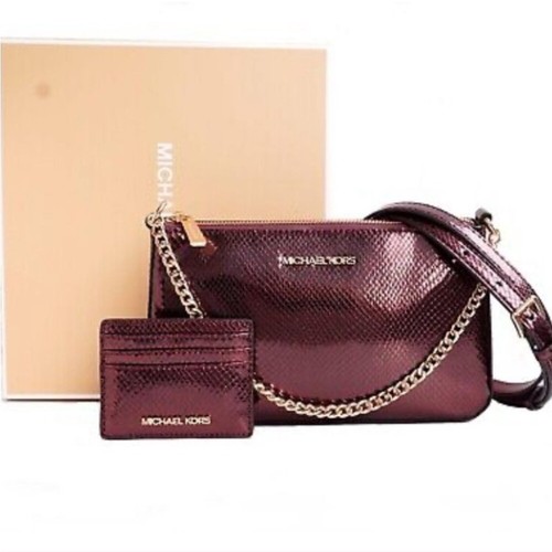 Michael kors metallic oxblood - kors,