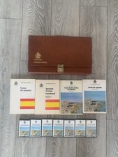 Linguaphone Spanish Language Course Set - Books & Cassettes - VERY RARE!