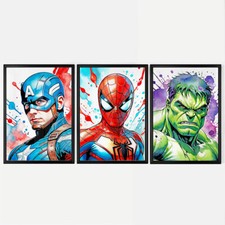 Set of 3 Marvel Avengers