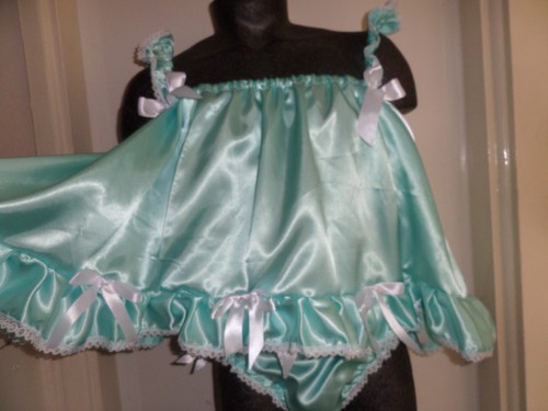 Abdl sissy baby mint green - baby,
