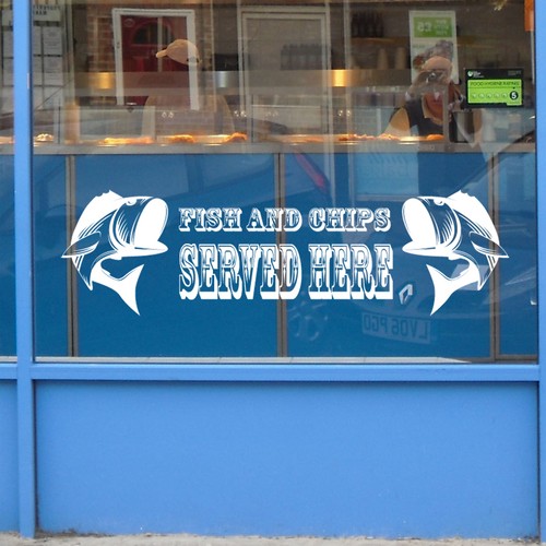 Fish and chip - , wall