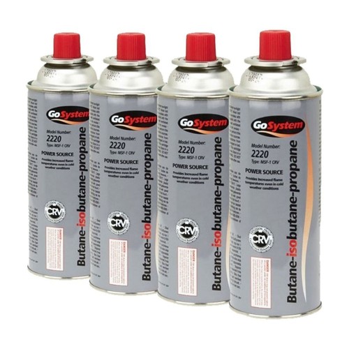 Bayonet butane gas - cartridge,