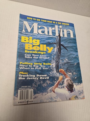 Marlin sport fishing magazine - sport,