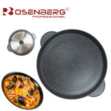 Paella Pan with griddle/wave