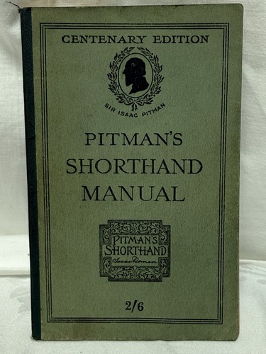 Pitman shorthand manual - pitman's,