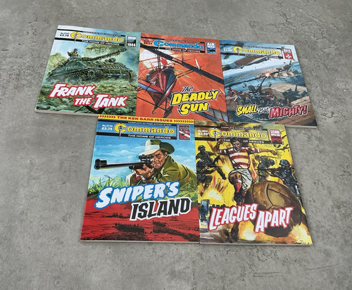 Commando war comic book lot - book,