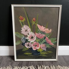 Vintage Original Oil Framed