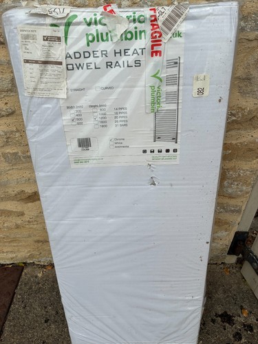 Ladder heated towel rail