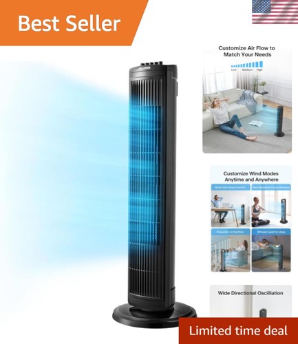 Inch tower fan for - 30, bedroom