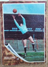 A&BC Footballer 15 Dave Hollins Newcastle/Wales Goalkeeper. Very Good Condition