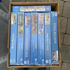 Job Lot 8 X 636pc jigsaw puzzles, all  Gibsons  - Complete  - READ description