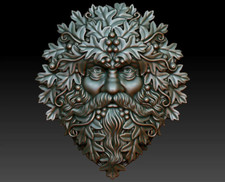 GREEN MAN 3 SILICONE MOULD FOR